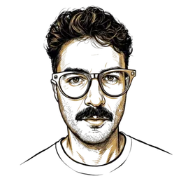 Portrait illustration of Amr Sobhy